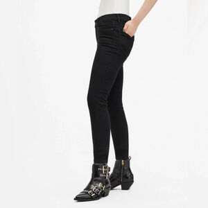 All Saints Miller Skinny Jeans Woman's Size Medium (28) WE408U Washed Black